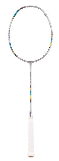 Yonex Badmintonschläger Nanoflare 700 Tour (leicht grifflastig, mittel) silber - unbesaitet -